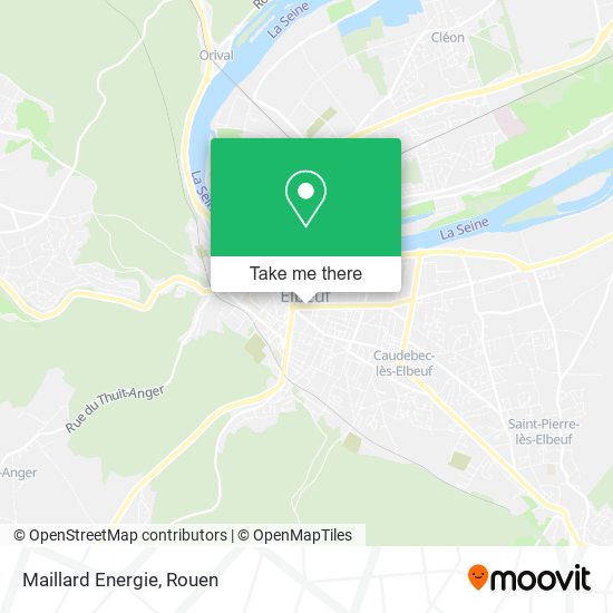 Mapa Maillard Energie