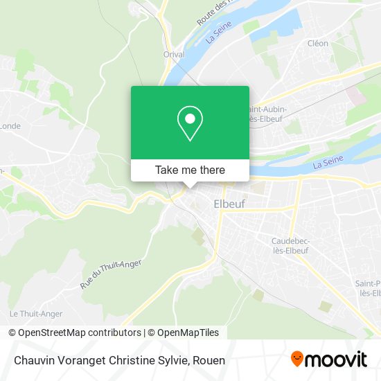 Mapa Chauvin Voranget Christine Sylvie