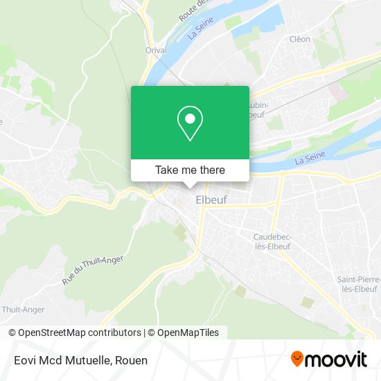 Eovi Mcd Mutuelle map