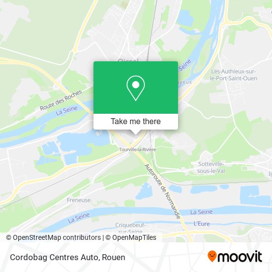 Cordobag Centres Auto map