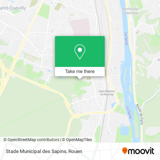 Stade Municipal des Sapins map