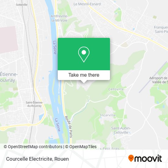 Courcelle Electricite map