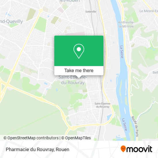 Pharmacie du Rouvray map