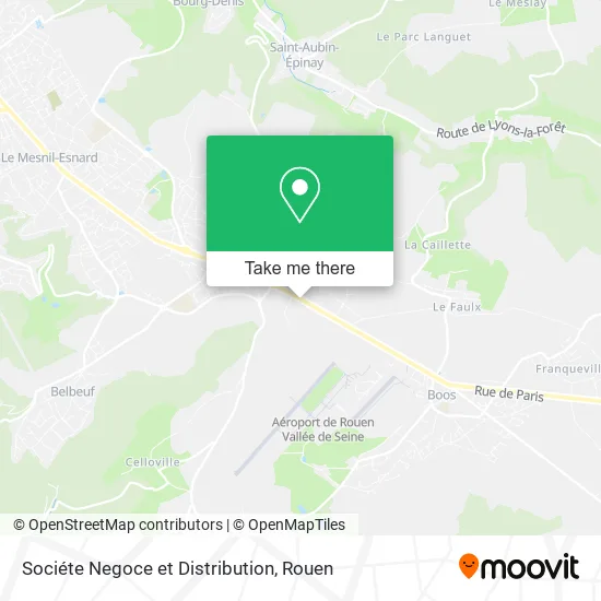 Sociéte Negoce et Distribution map