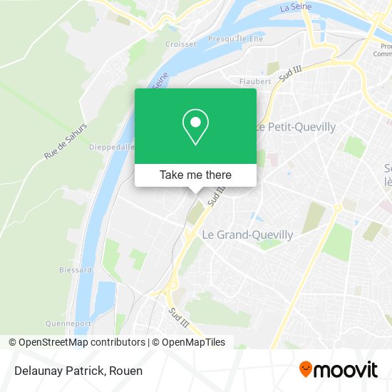 Mapa Delaunay Patrick