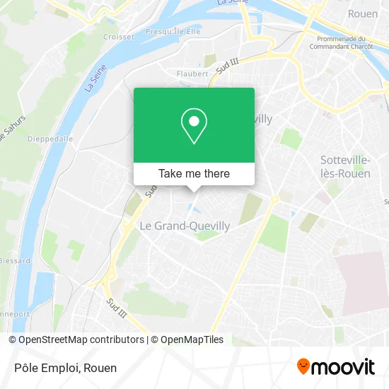 Pôle Emploi map