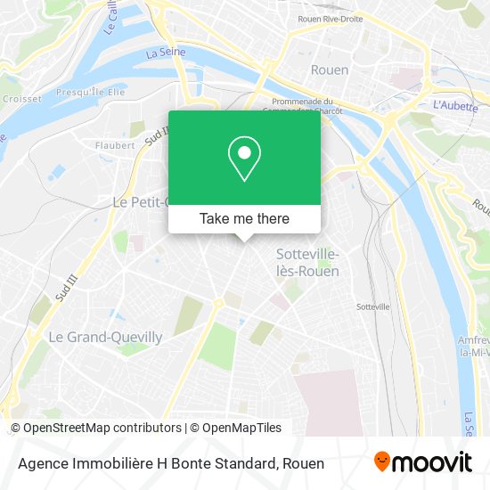 Mapa Agence Immobilière H Bonte Standard