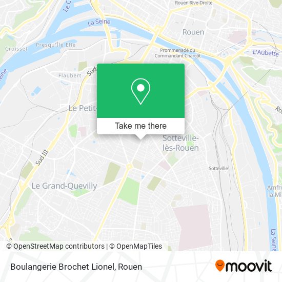 Mapa Boulangerie Brochet Lionel