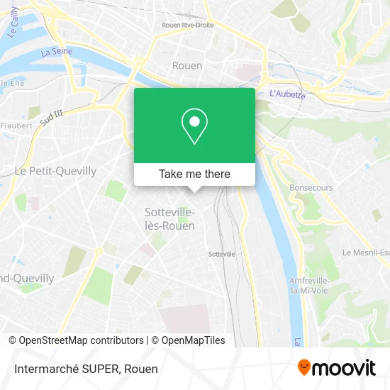 Intermarché SUPER map