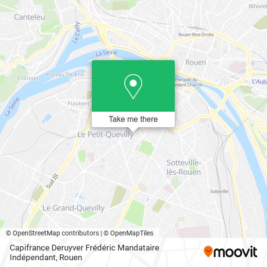 Mapa Capifrance Deruyver Frédéric Mandataire Indépendant