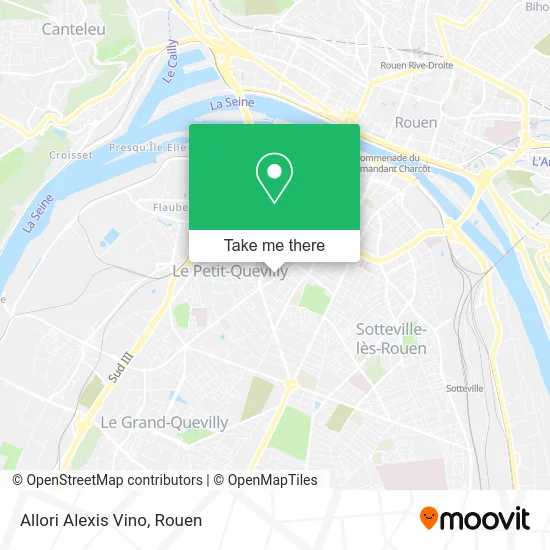 Allori Alexis Vino map