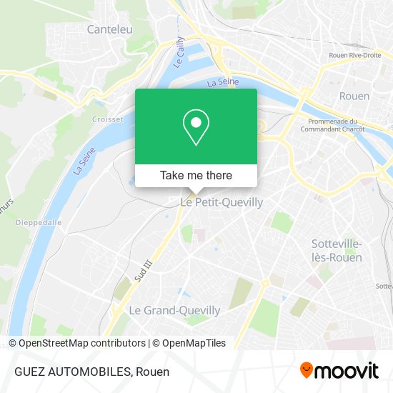 GUEZ AUTOMOBILES map