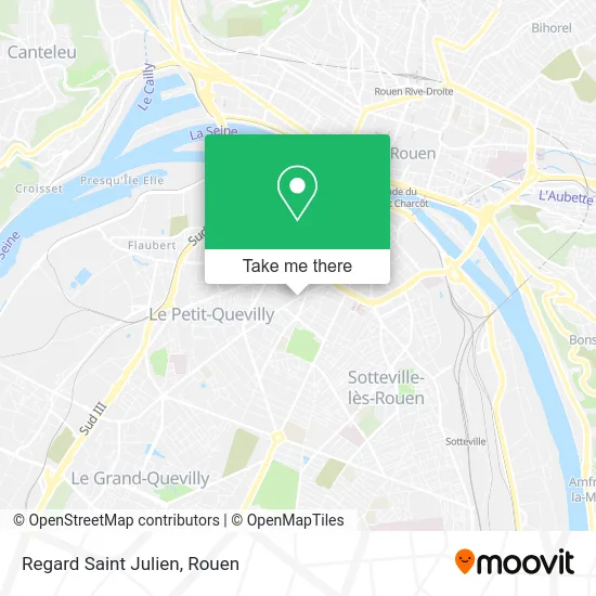 Regard Saint Julien map