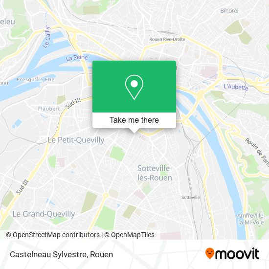 Castelneau Sylvestre map