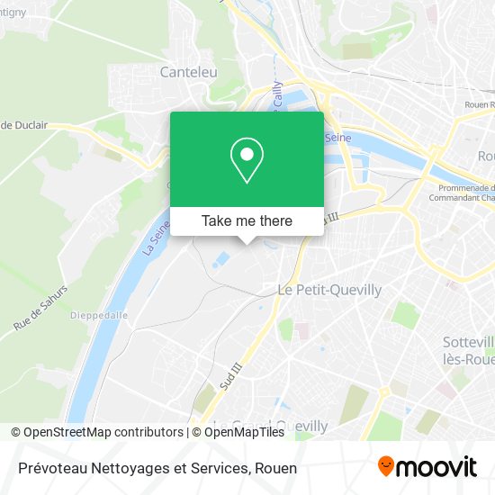Mapa Prévoteau Nettoyages et Services