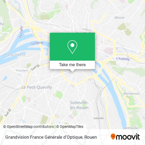 Grandvision France Générale d'Optique map