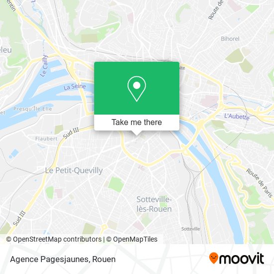 Mapa Agence Pagesjaunes