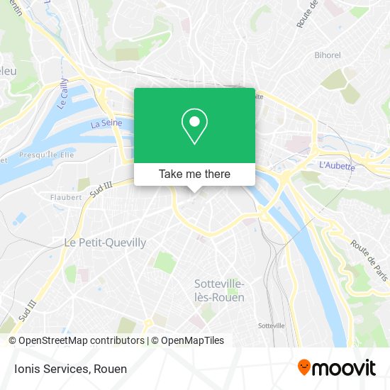 Ionis Services map