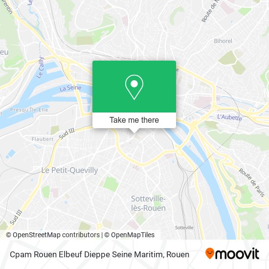 Cpam Rouen Elbeuf Dieppe Seine Maritim map