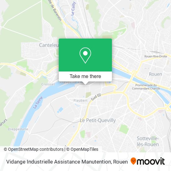 Vidange Industrielle Assistance Manutention map