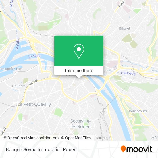 Mapa Banque Sovac Immobilier