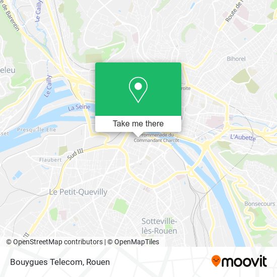 Mapa Bouygues Telecom