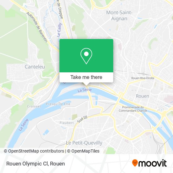 Rouen Olympic Cl map