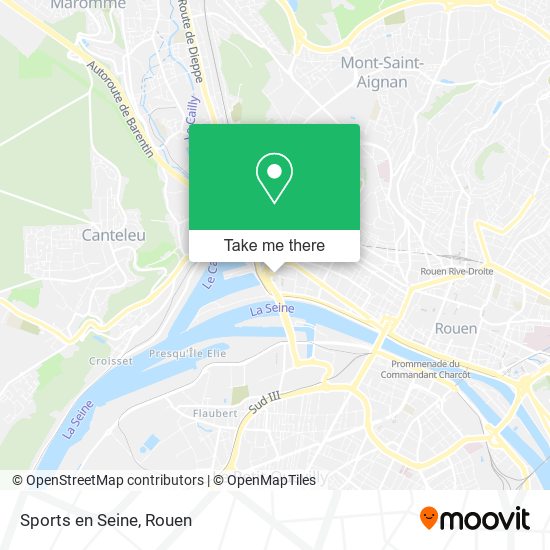 Sports en Seine map