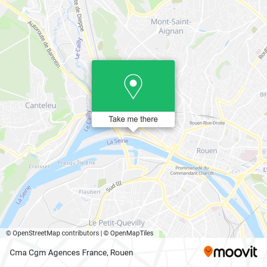 Mapa Cma Cgm Agences France