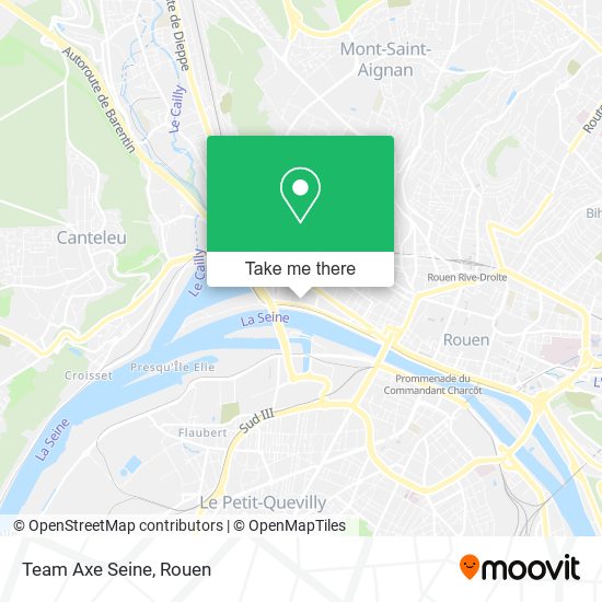 Mapa Team Axe Seine