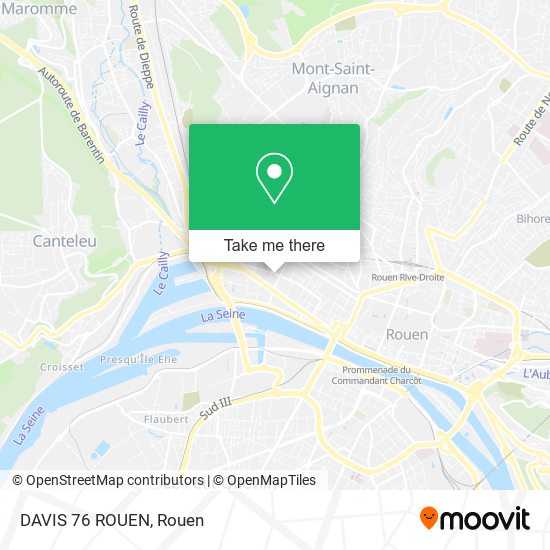 Mapa DAVIS 76 ROUEN