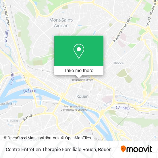 Centre Entretien Therapie Familiale Rouen map