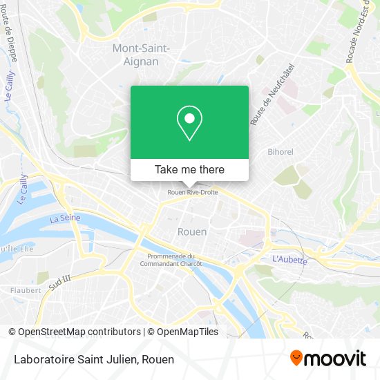 Mapa Laboratoire Saint Julien