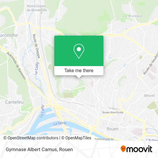 Gymnase Albert Camus map