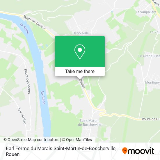 Earl Ferme du Marais Saint-Martin-de-Boscherville map