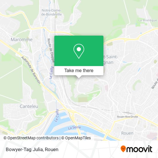 Mapa Bowyer-Tag Julia