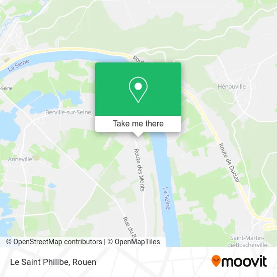 Le Saint Philibe map