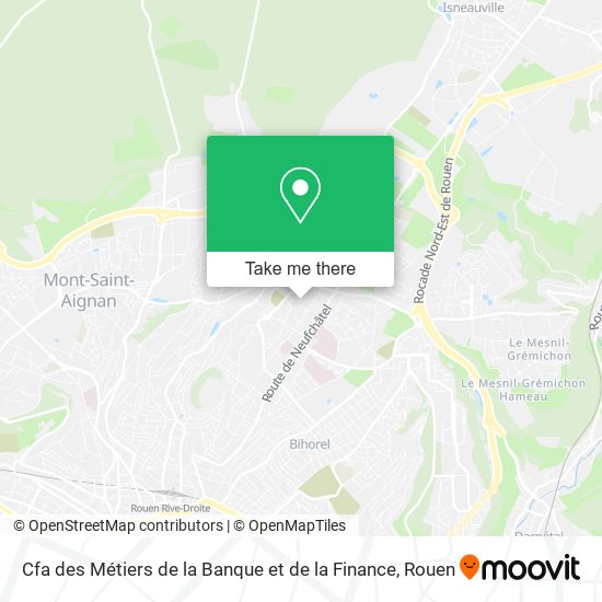 Mapa Cfa des Métiers de la Banque et de la Finance