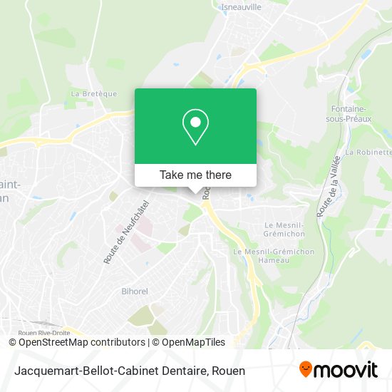 Jacquemart-Bellot-Cabinet Dentaire map