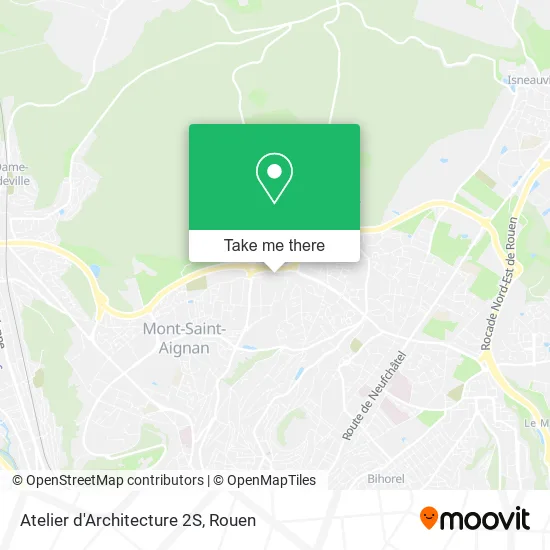 Atelier d'Architecture 2S map