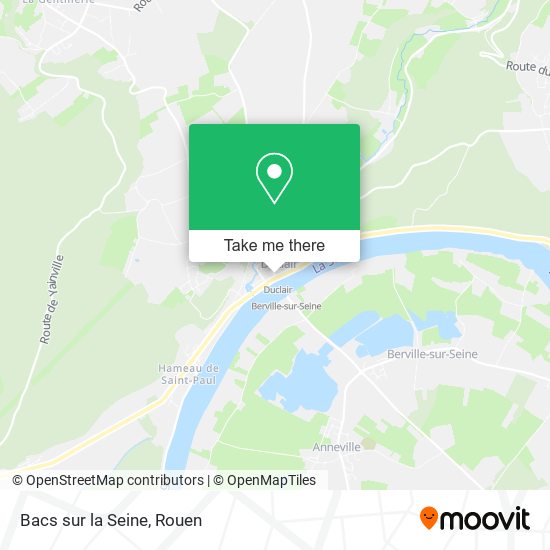 Bacs sur la Seine map