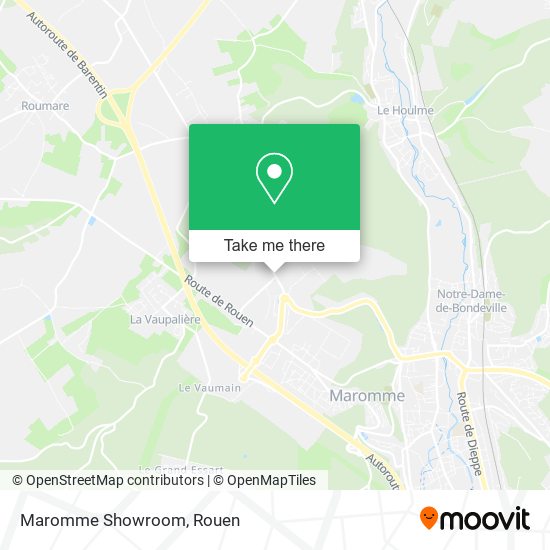 Maromme Showroom map