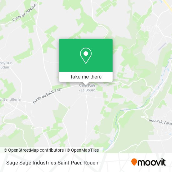 Mapa Sage Sage Industries Saint Paer