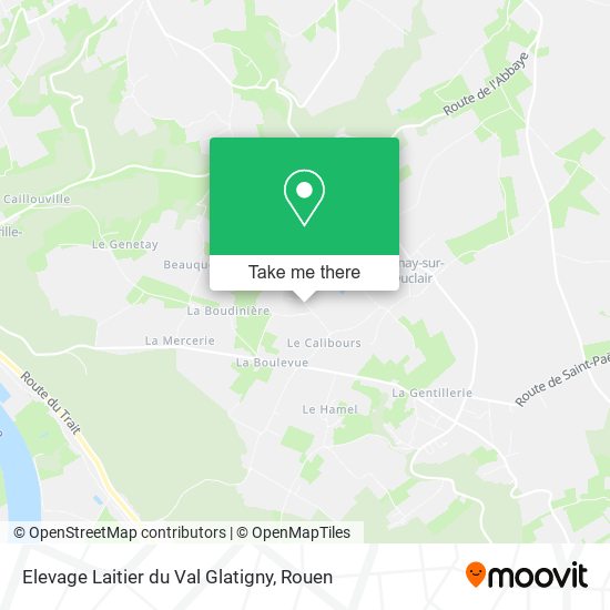 Elevage Laitier du Val Glatigny map