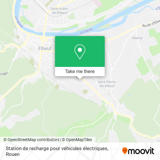 Mapa Station de recharge pour véhicules électriques