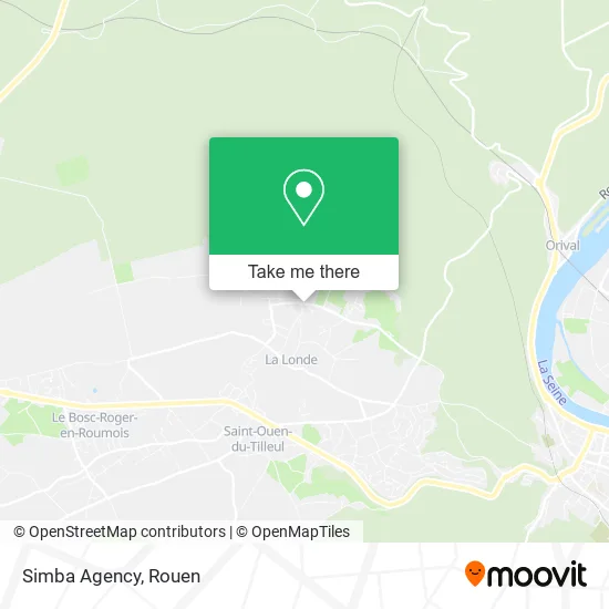 Simba Agency map