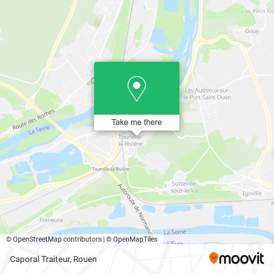 Caporal Traiteur map