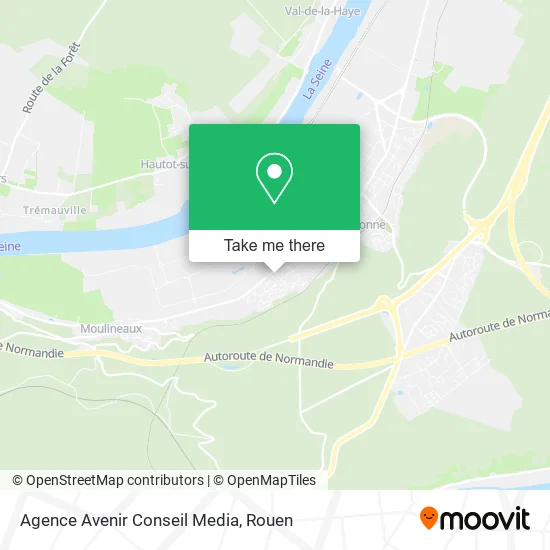 Agence Avenir Conseil Media map