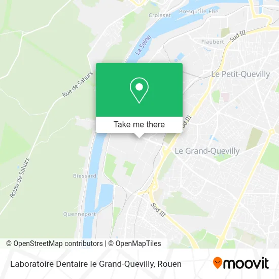 Laboratoire Dentaire le Grand-Quevilly map