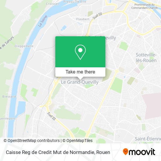 Mapa Caisse Reg de Credit Mut de Normandie